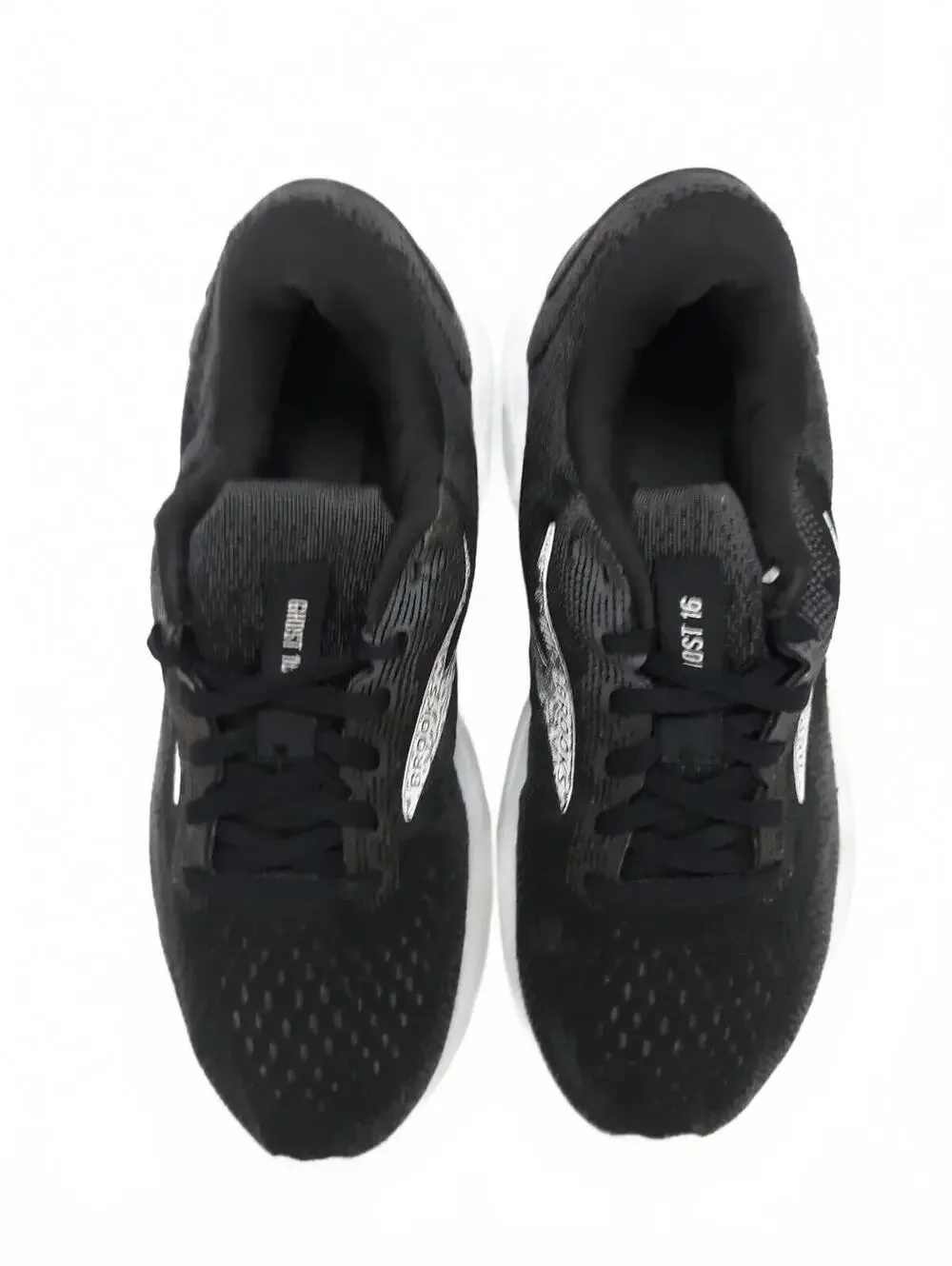 Brooks Men Ghost 16 1204071B077 Black 9.5 D Running Shoes